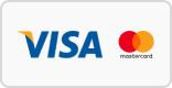 Pay by any credit/debit card